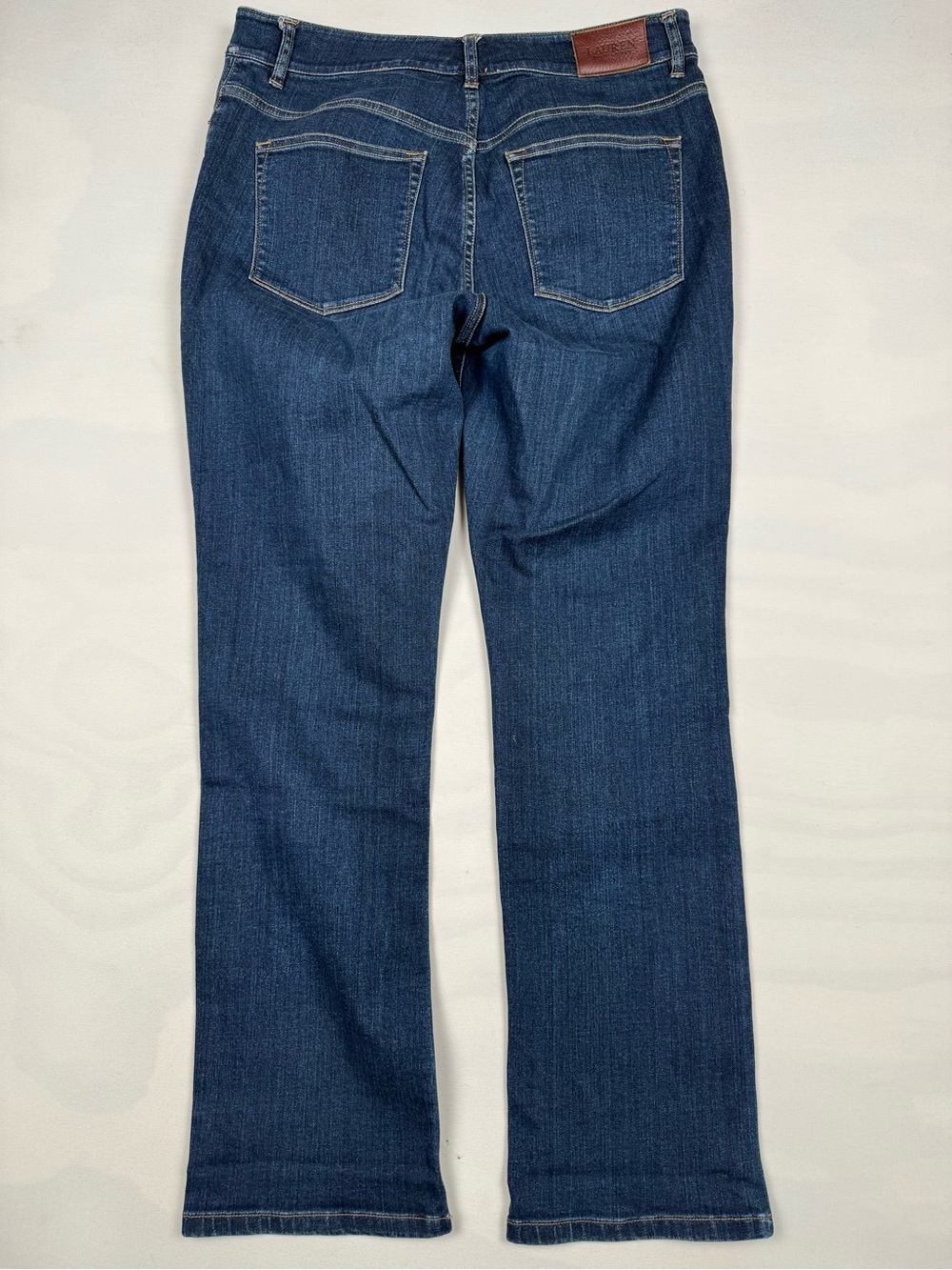 Lauren Ralph Lauren Premier Straight Leg Jeans Blue Women’s 12 - Picture 7 of 7